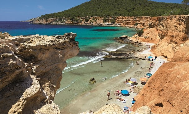 Family Beaches, Hidden Beach, Nudist Beach, Sunset Beach &Ndash; Es Bol Nou Ibiza Travel &Ndash; Living Ibiza