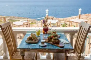 Hostal La Torre in autumn