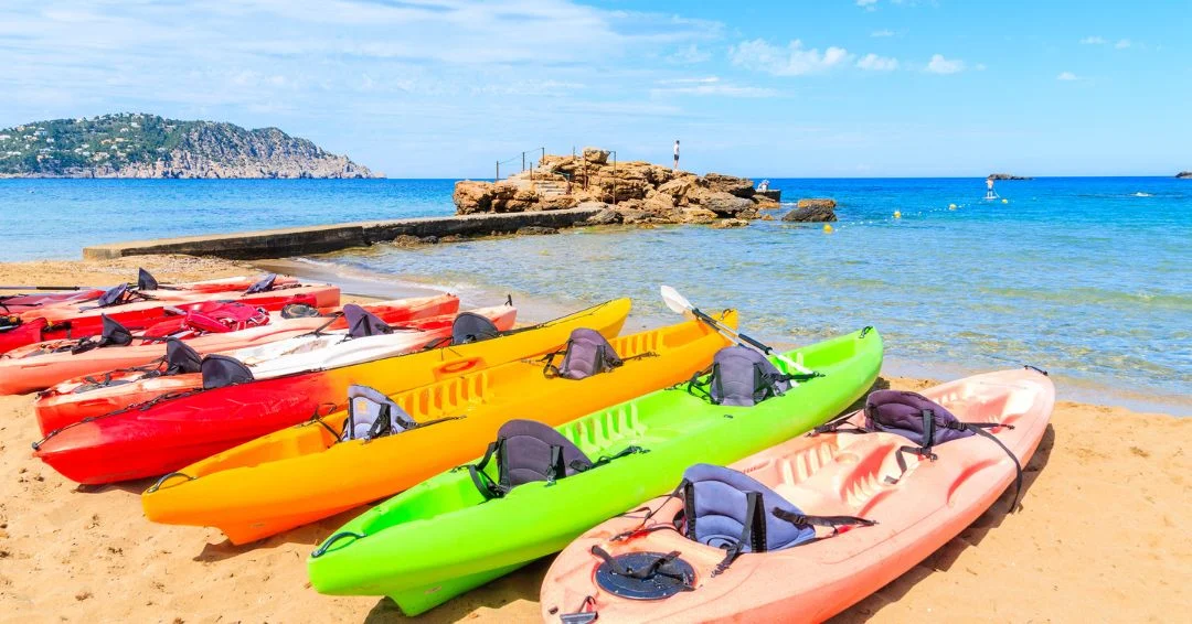 Nautical Sports, Water Sports &Ndash; Kayaks En Es Figueral &Ndash; Living Ibiza