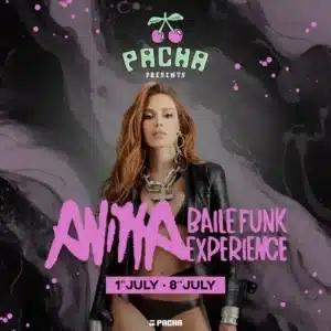 Anitta in Pacha Ibiza.