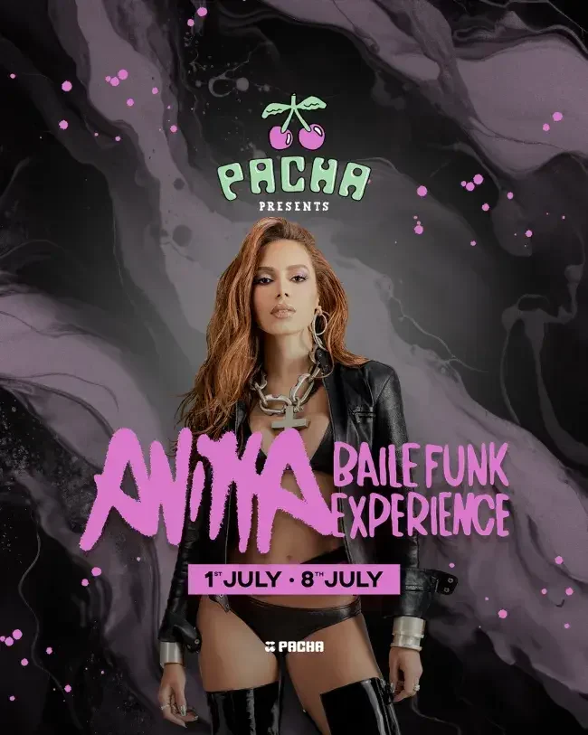 Anitta In Pacha Ibiza.