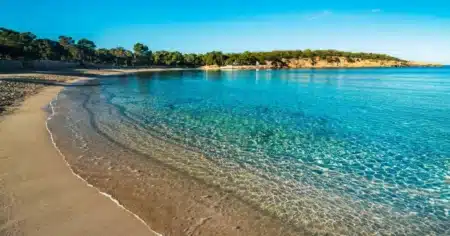 October in Ibiza: Cala Bassa