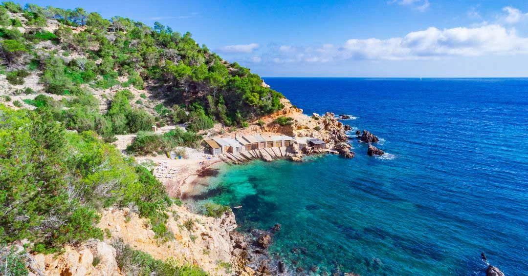 Secret Cove &Ndash; Cala Den Serra Sandless Beaches &Ndash; Living Ibiza