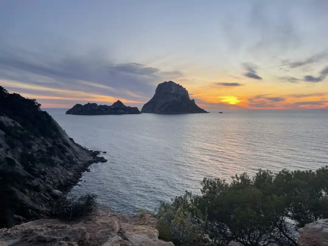 Winter Sunset In Es Vedrà