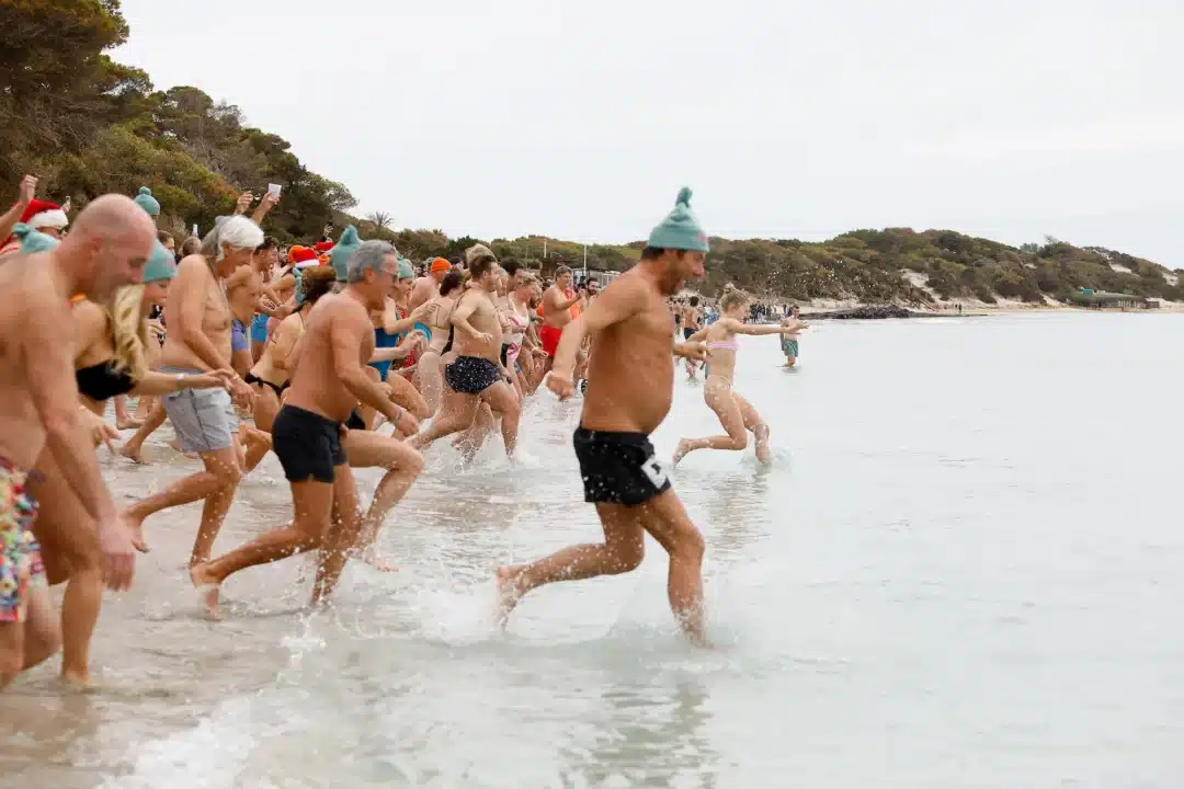 Christmas, New Year'S Eve &Ndash; First Swim Of The Year In Ses Salines 4 &Ndash; Living Ibiza