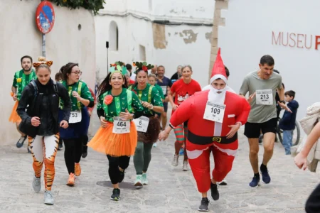 Pujada a la Catedral: end 2024 with a spectacular run through Ibiza’s Old Town