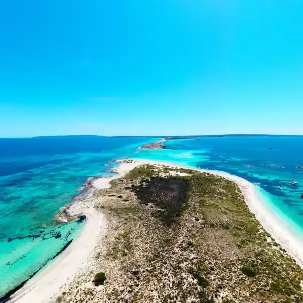 Ses Illetes beach in Formentera.