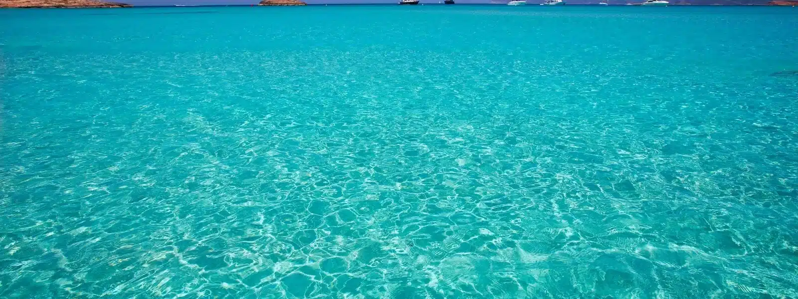 Ses Illetes beach in Formentera.