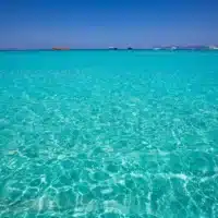 Ses Illetes beach in Formentera.