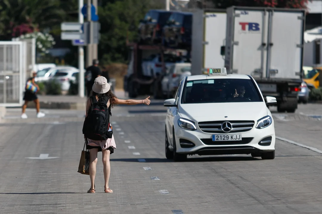 Taxis Are Another Popular And Efficient Way To Get Around Ibiza.