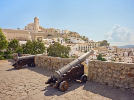 Dalt Vila, Ibiza's old town.