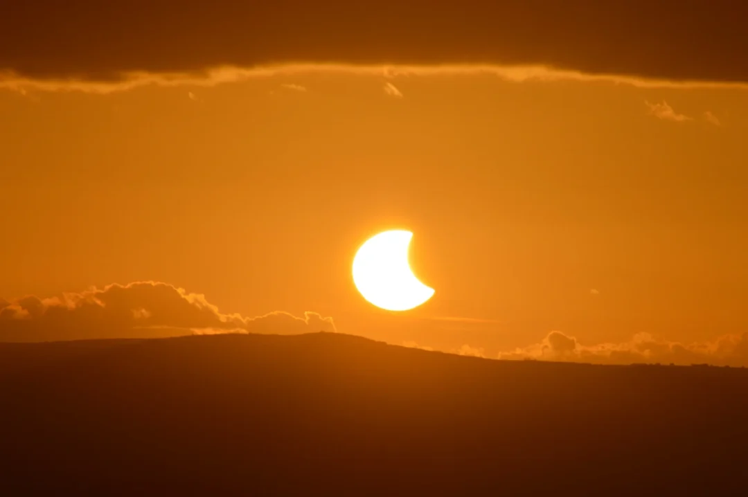 Partial solar eclipse