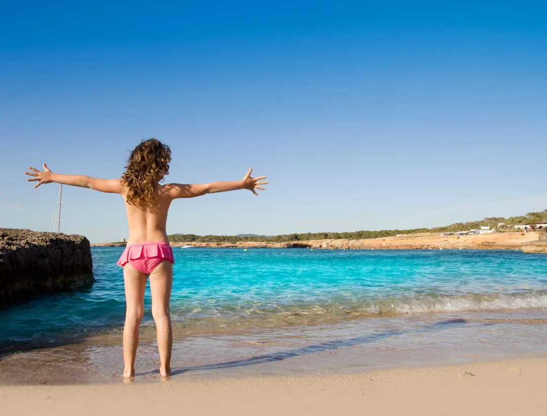 Family beaches in Ibiza