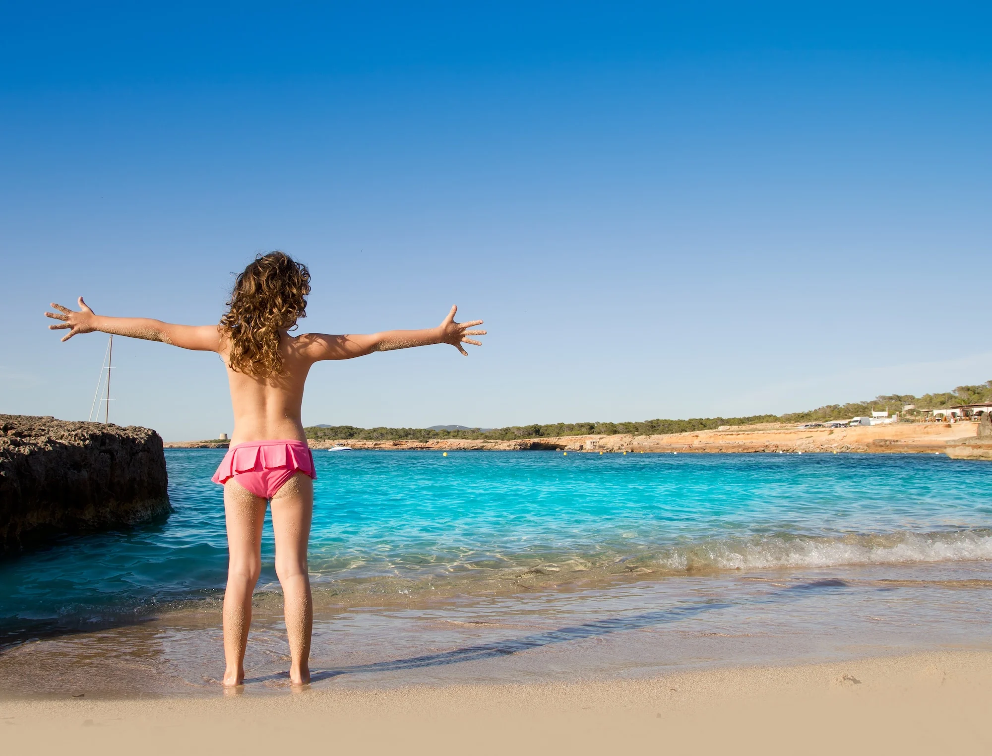 Family beaches in Ibiza