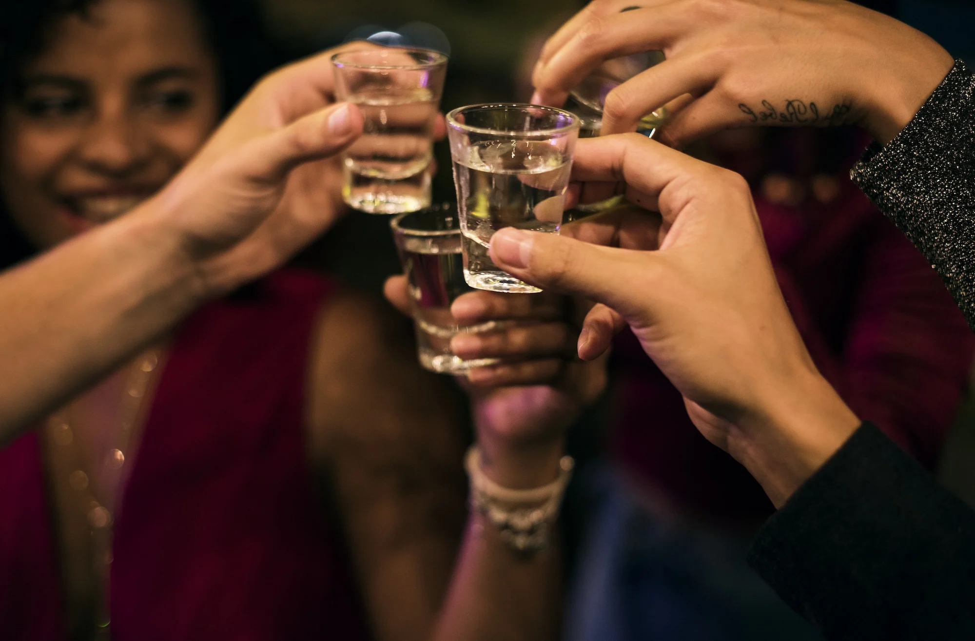 People Drinking Shots