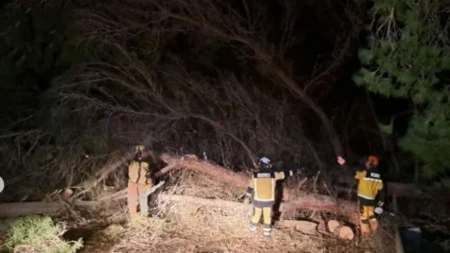 Storm ‘Ingrid’ hits Ibiza: rain, hail, gale-force winds and up to 53 incidents