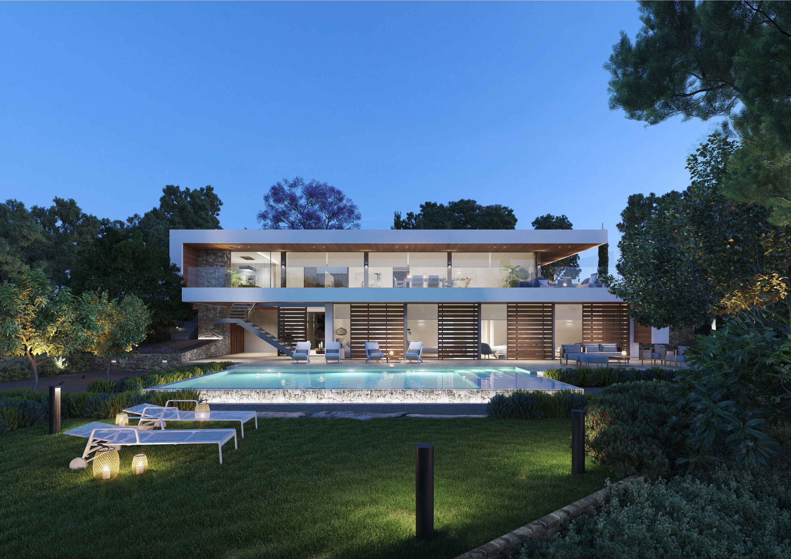 Can Aubarca, luxurious architecture in Ibiza in dreamlike homes