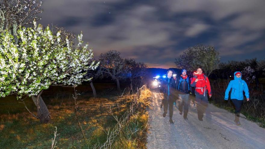 Caminata nocturna entre Sant Antoni y Santa Agnès el viernes