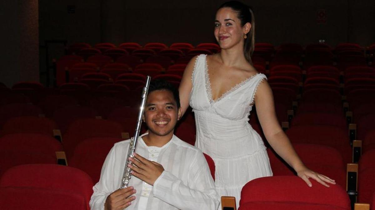 Raquel Ortiz y Rafael Adobas, este viernes en 'Eivissa Clàssica'