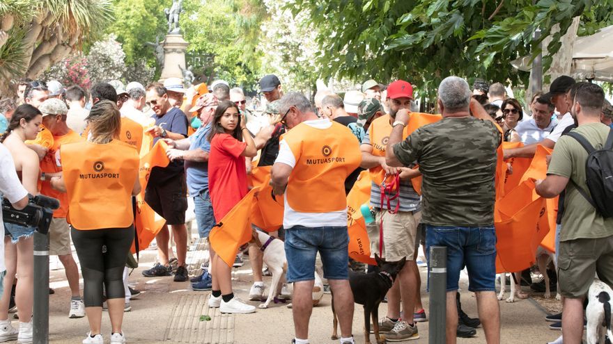 Protest against Animal Welfare Act on Ibiza: "The only objective of this legislation is to stop us going hunting or fishing".