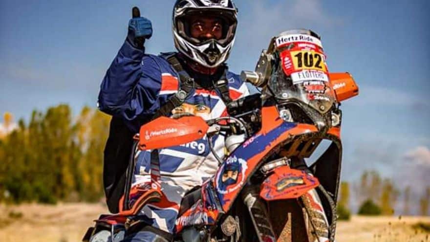Fabio Lottero: "For me it is an honor to compete in the Dakar Rally and fly the Ibizan flag"