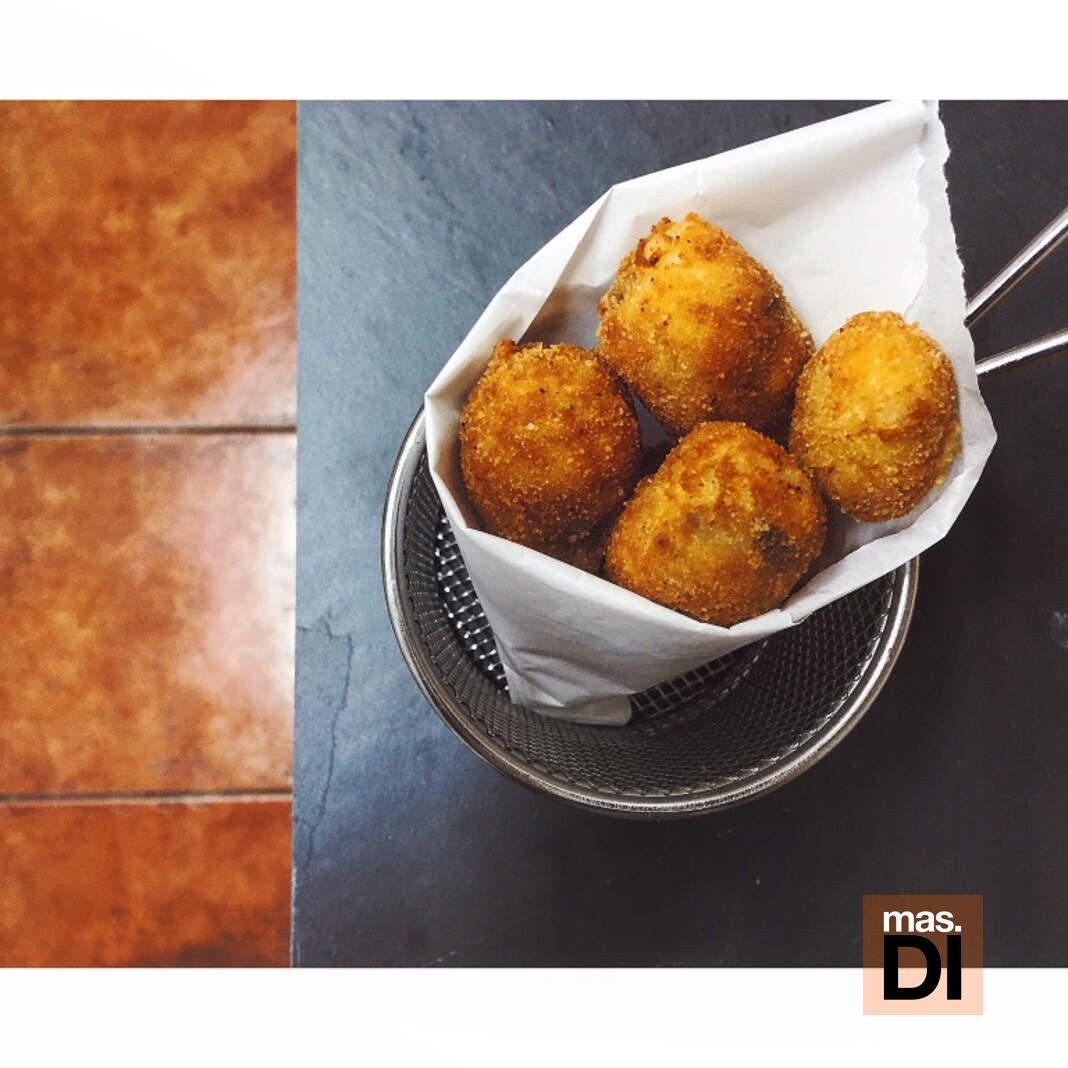 Roast lamb croquettes