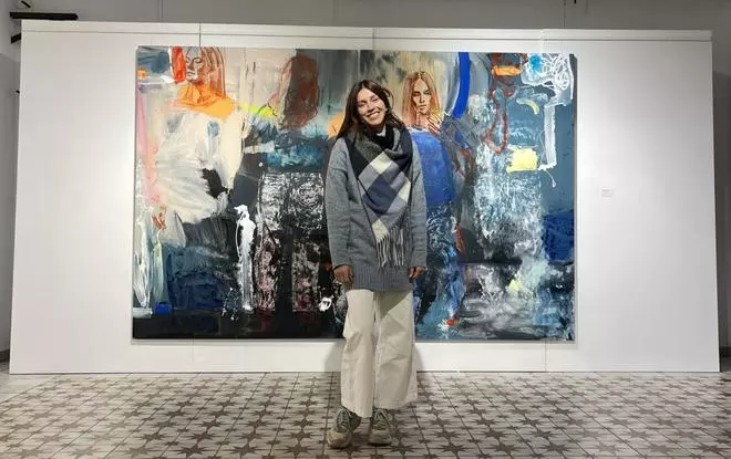 Portraits of urban life by painter Mariia Zhurykova come to Ibiza