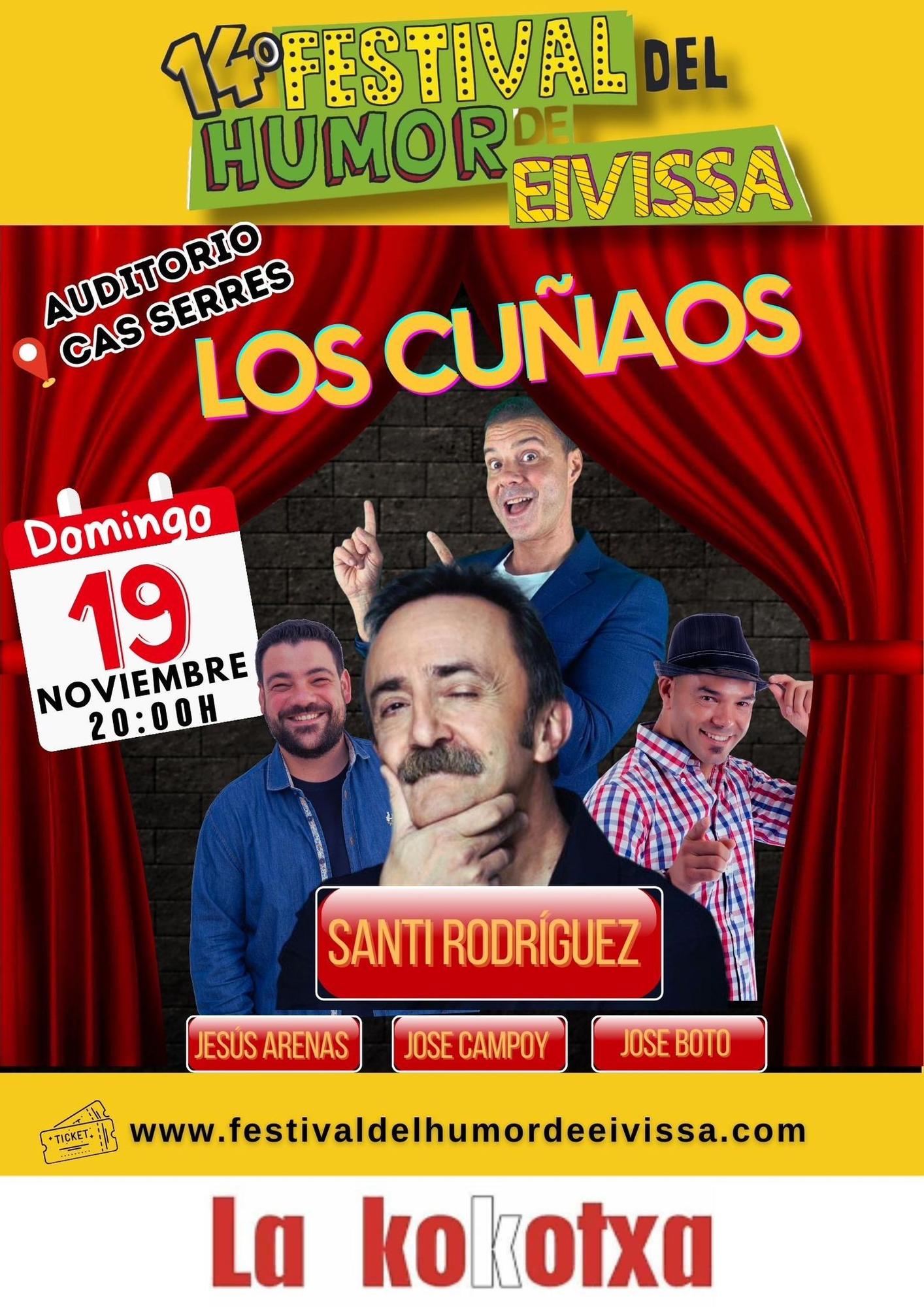 'Los cuñaos' actuarán en Cas Serres este domingo
