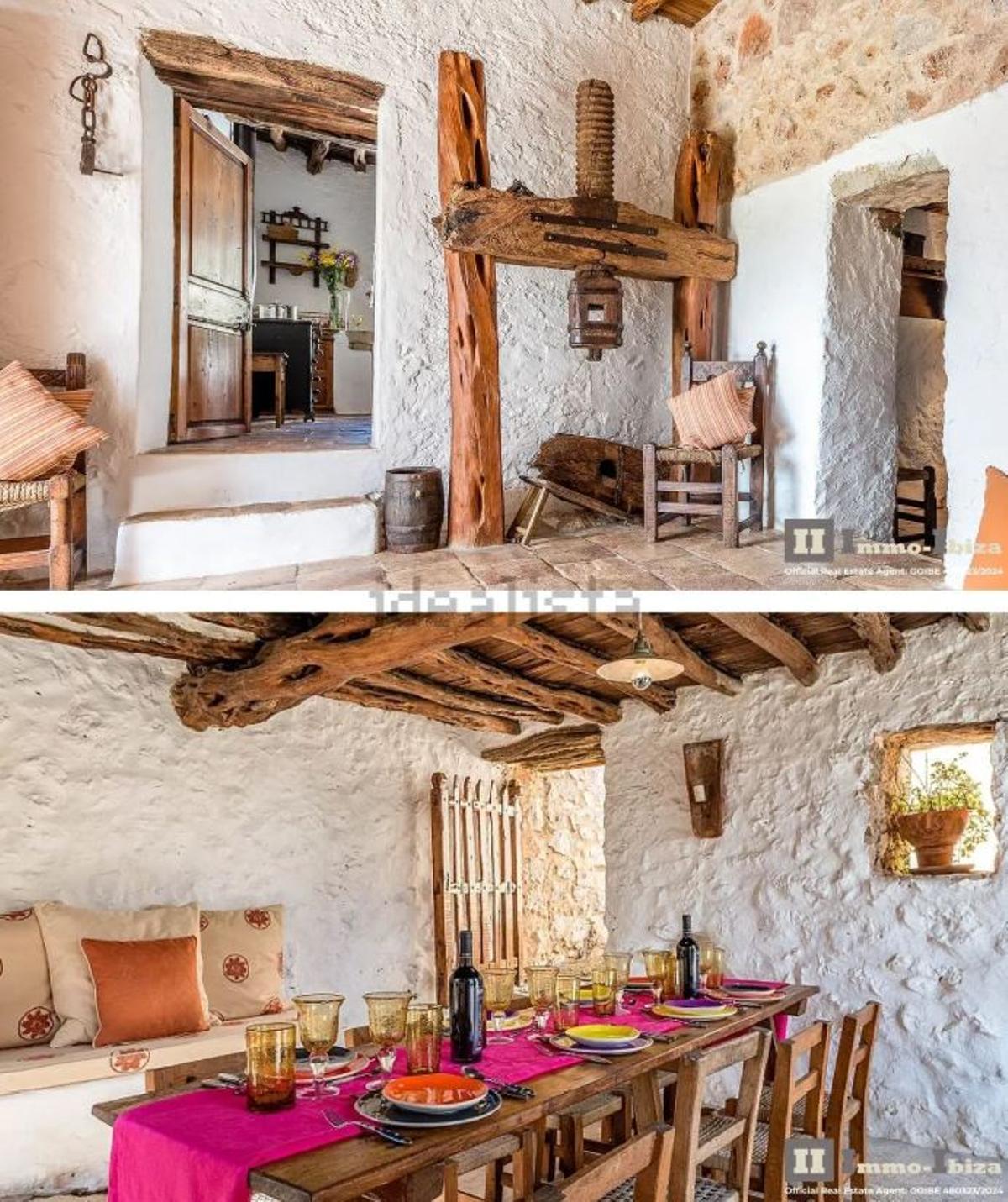 Interior de la vivienda.