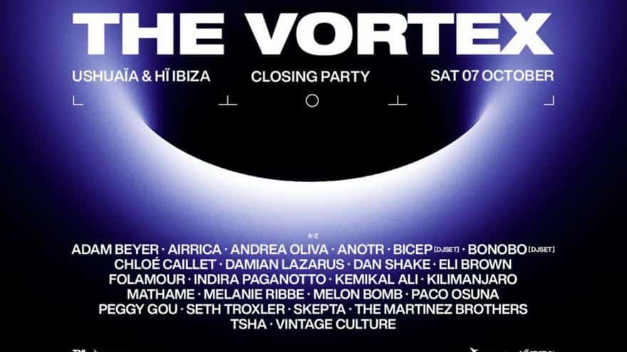 Farewell to summer with The Vortex at Ushuaïa and Hï Ibiza
