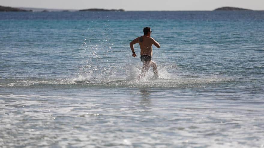 Ibiza recorded the highest temperature in December in the Balearic Islands