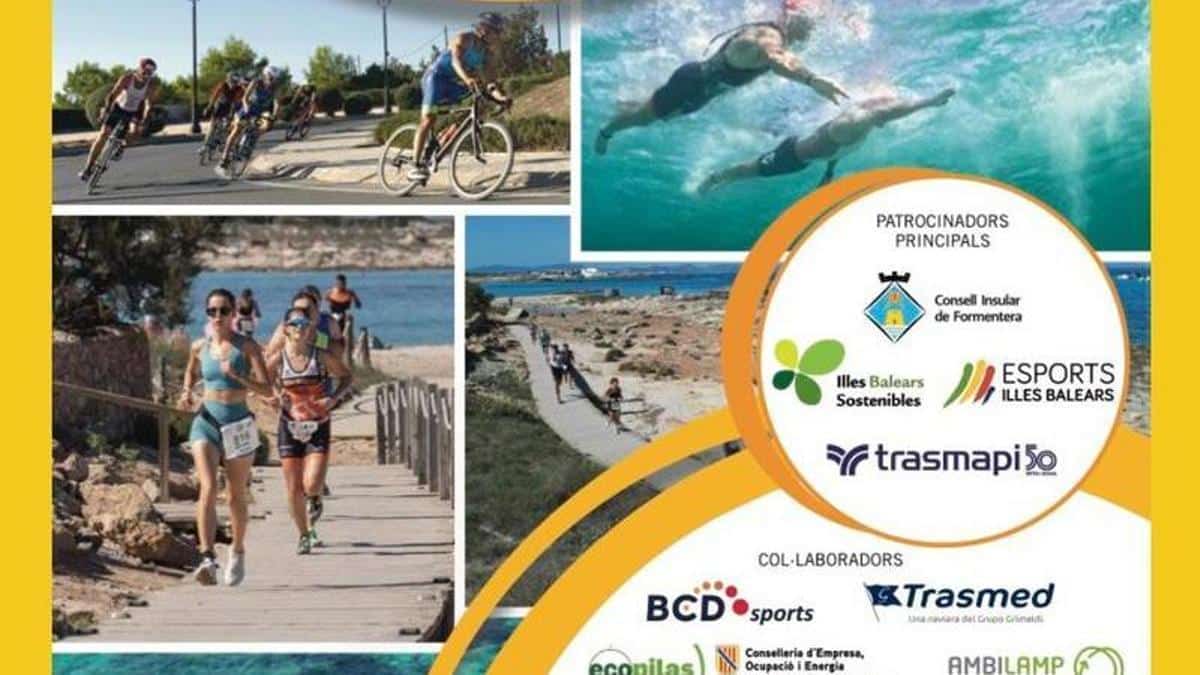 Open the places for the XI Triathlon Illa de Formentera