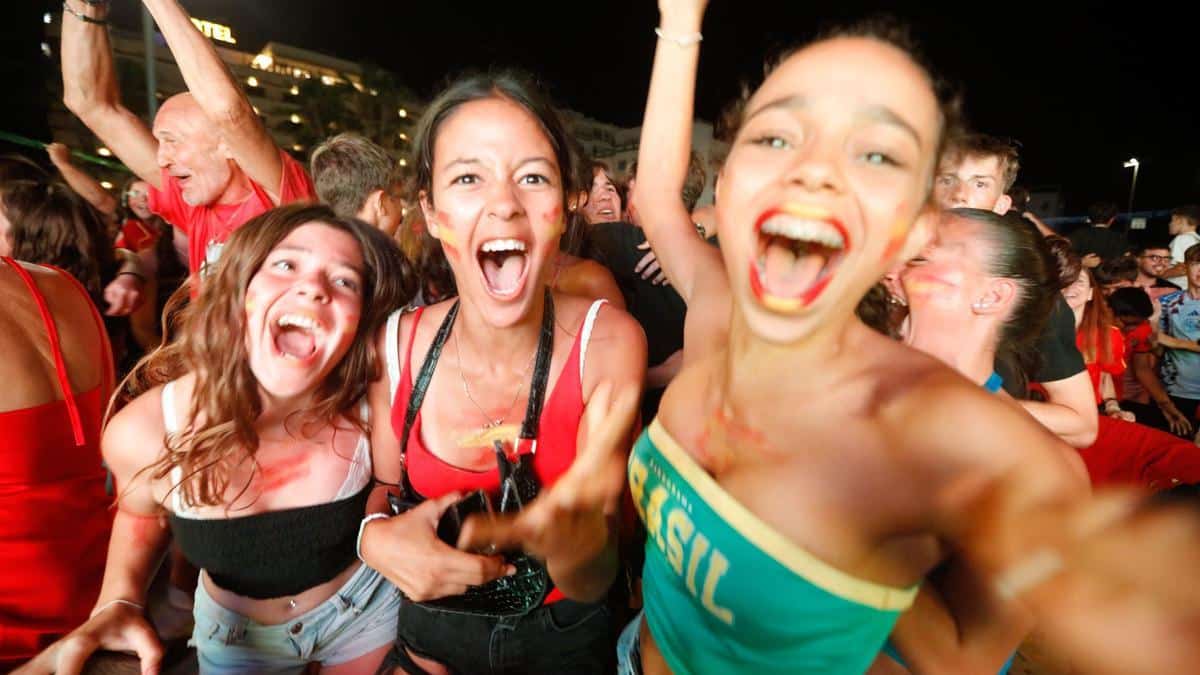 Ibiza explodes with joy with Spain’s triumph in the European Championship