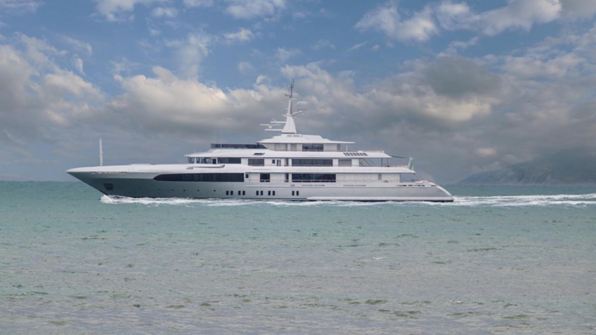 This is one of the best yachts in the world, which is sailing around Ibiza and is owned by Dolce & Gabbana