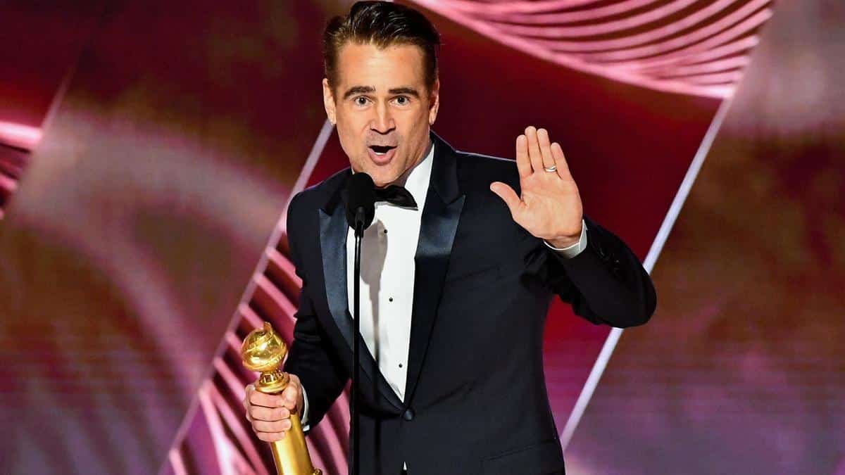 Colin Farrell in Ibiza: partying with an Oscar-winning actress