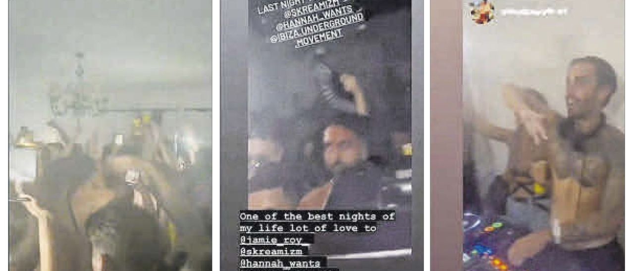 British DJs market illegal parties in Ibiza villas