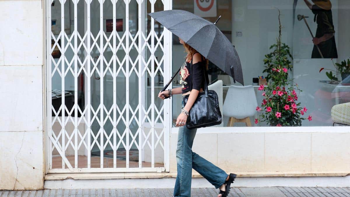The Aemet warns of showers that may be locally heavy in Ibiza