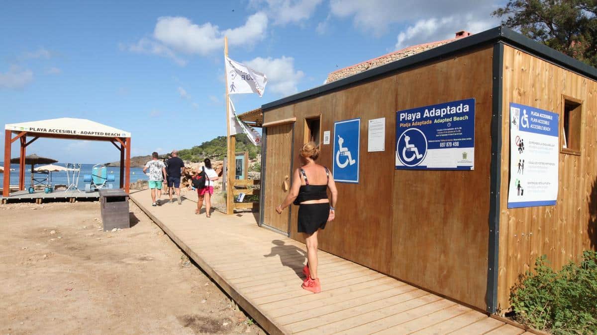 Aemet warns: “extremely warm” temperatures and muddy rain in Ibiza