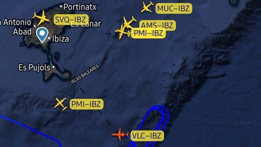 Nearly 40 flights delayed and one cancelled due to heavy storm in Ibiza