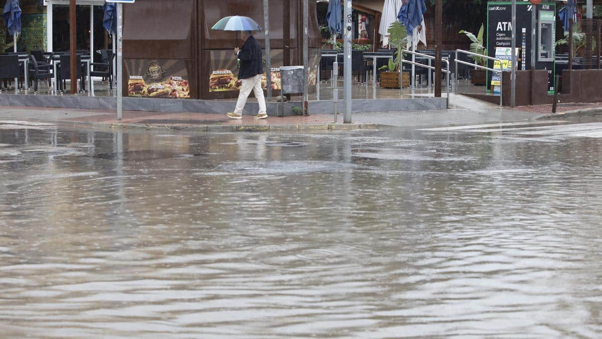 Alert in Ibiza: this is how the DANA will affect the island