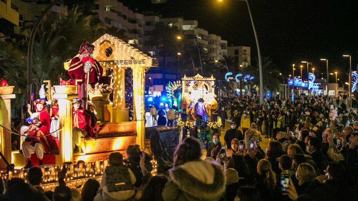 These are the streets that will be closed in Ibiza for the Three Wise Men Parade 2025