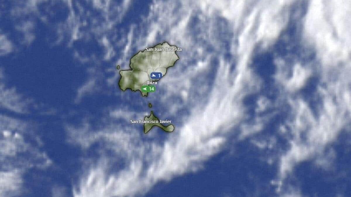 A storm with important consequences arrives to Ibiza: follow it here live