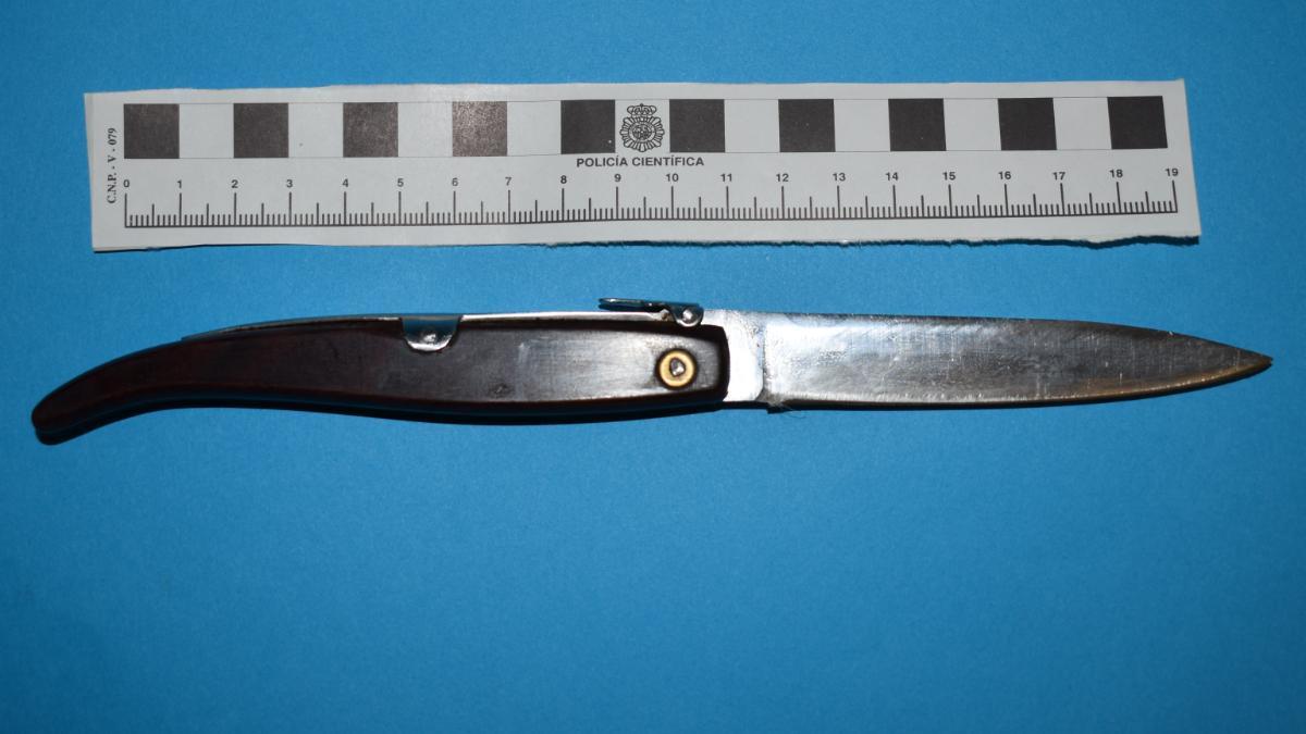 Arrested for stabbing in the back a man he was trying to rob in Ibiza