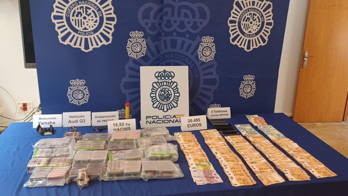 Arrested in Ibiza the leader of a criminal network of migrants and drug trafficking