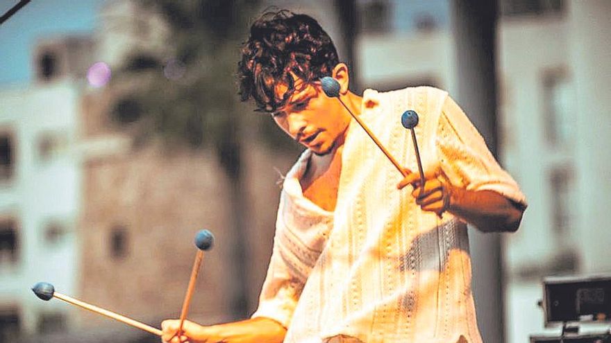 Fusion jazz concert with Andrés Coll and Rob Luft at Nits Amples d’Estiu