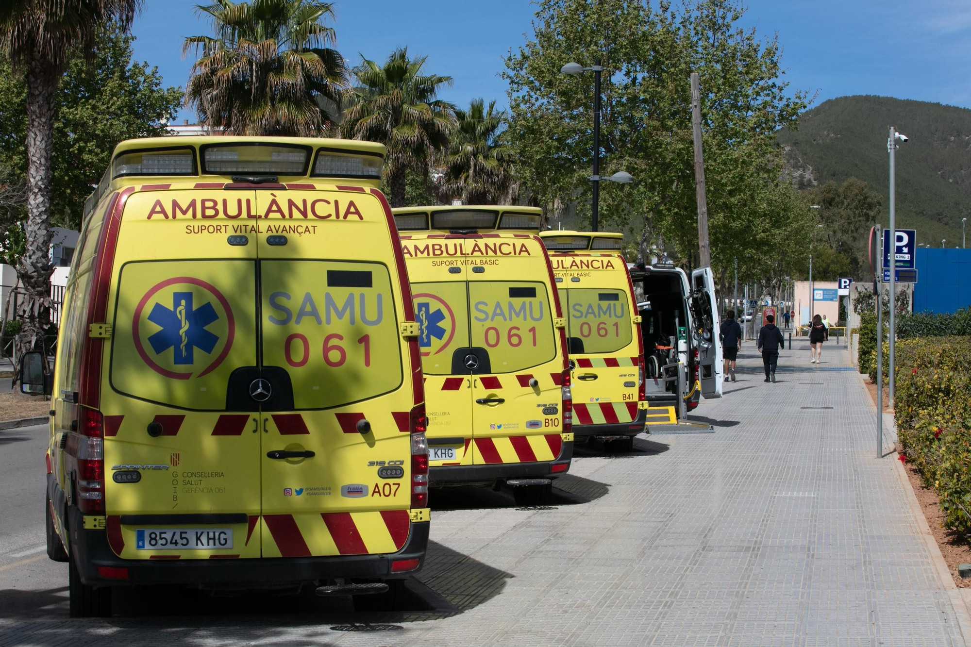 20-year-old man dies after falling from the third floor of a hotel in Sant Antoni