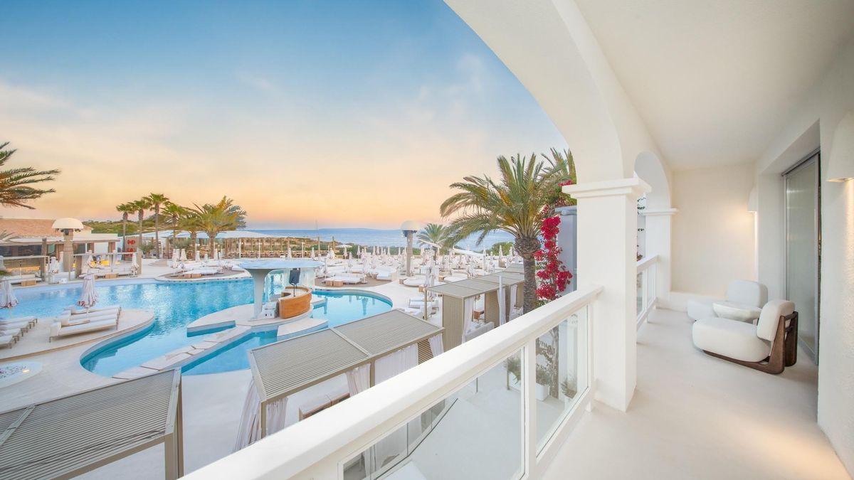 An oasis in Ibiza where time seems to stand still? until the party starts