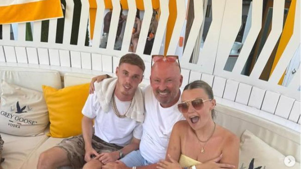 Cole Palmer enjoys Ibiza after dazzling in the Club World Cup