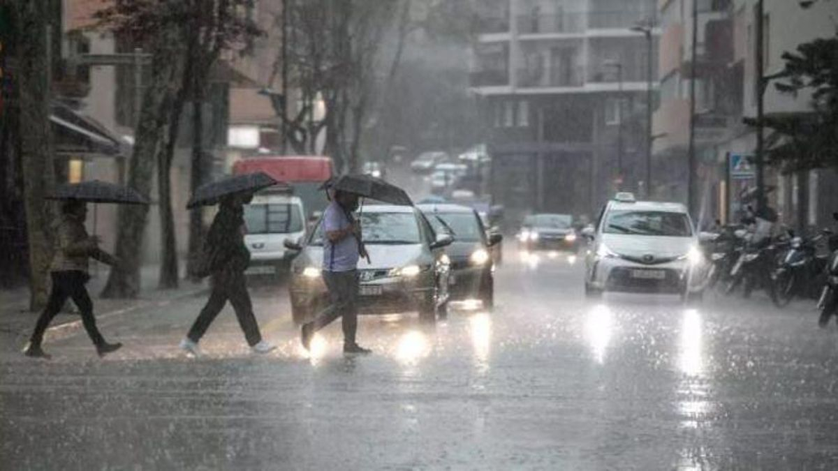 Aemet activates orange alert for heavy rains and storms in Ibiza and Formentera