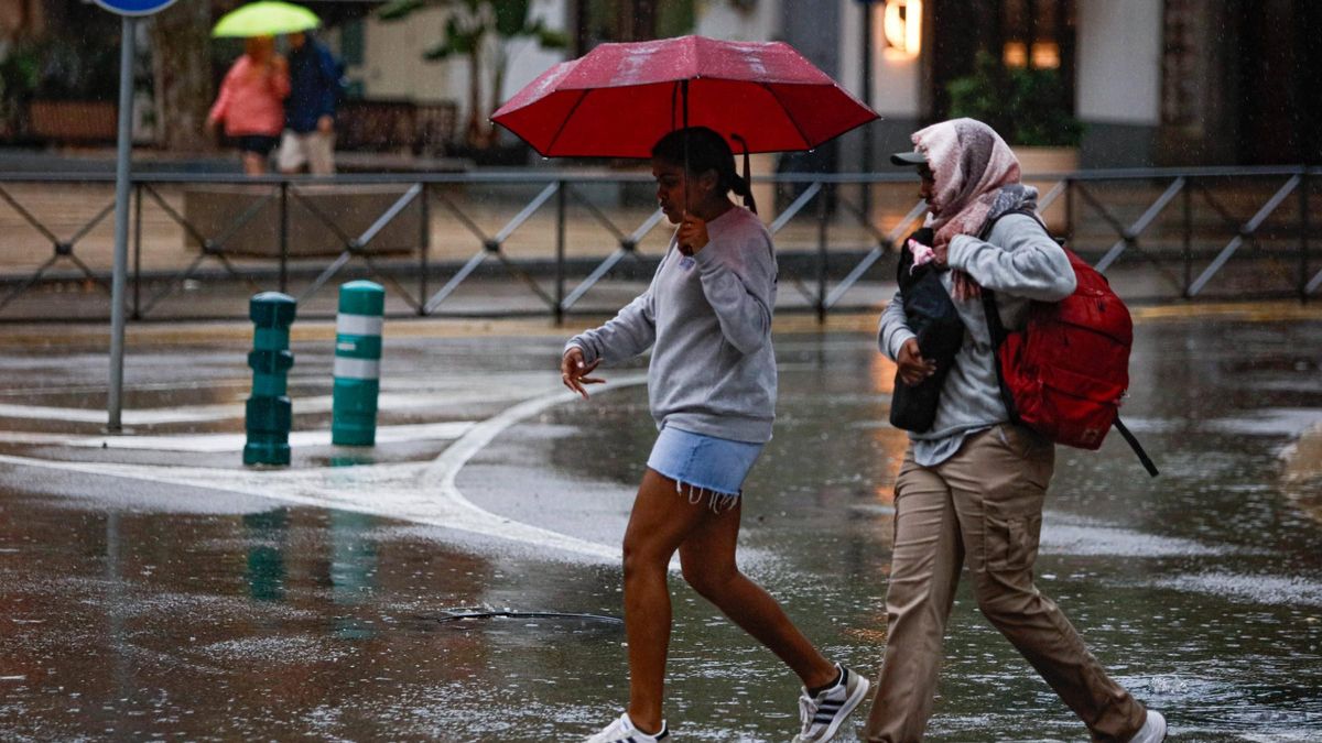 The dana ‘Alice’ gives Ibiza a truce before the weekend